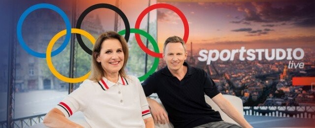 Für das ZDF im Einsatz während der Olympischen Spiele: Katrin Müller-Hohenstein und Jochen Breyer