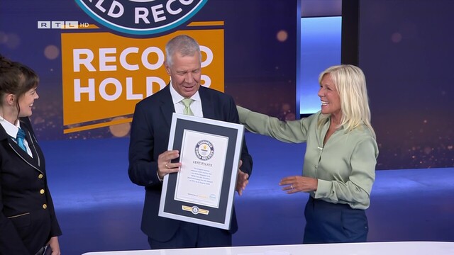 Offizieller Weltrekord als "Longest Serving National News Anchor Duo"
