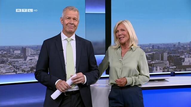 Peter Kloeppel und Ulrike von der Groeben gingen in Nachrichten-Rente