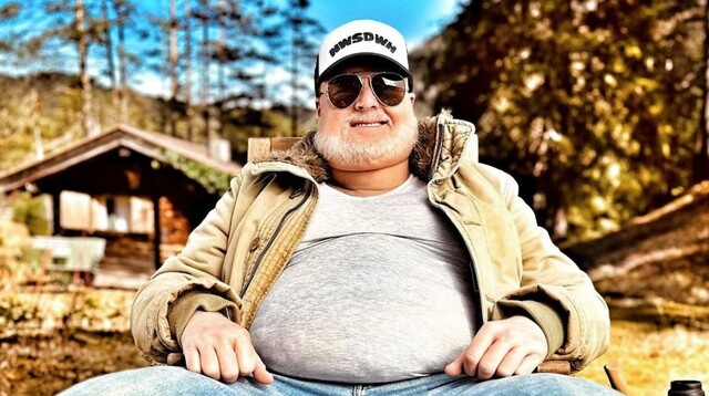 So präsentierte sich Stefan Raab im April auf Instagram