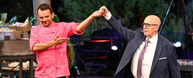 Bei "Grill den Henssler" wurde es emotional: Steffen Henssler (l.) verabschiedete Reiner Calmund.