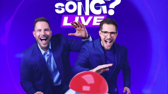 "Erkennst DU den Song? Live" mit Benni (l.) und Dennis Wolter