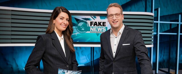 "Fake News" mit Linda Zervakis und Benni Stark