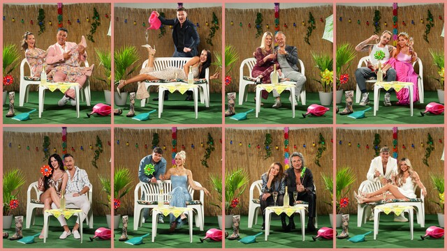 v. l. o.: Silva Gonzalez, Stefanie Schanzleh, Tommy Pedroni, Paulina Ljubas, Tina Horst, Jochen Horst, Dennis Lodi und Tara Tabitha; v. l. u.: Jennifer Degenhart, Marvin Kleinen, Michael, Edda Pilz, Hanka Rackwitz, Pierre, Ryan Wörl und Lina