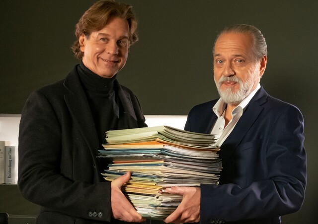 Thomas Heinze (l.) und Jan-Gregor Kremp (r.)