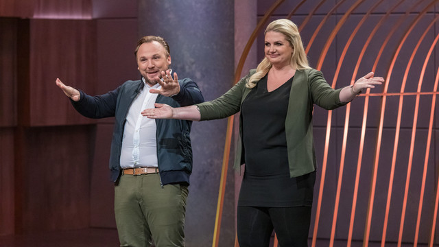 Die "Gast-Löwen" Anne und Stefan Lemcke von "Ankerkraut"