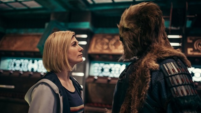 Der Doctor (Jodie Whittaker) und ein Karvanista