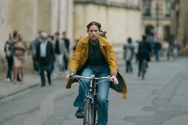 Mit dem Fahrrad durch Oxford: Sarah Tucker (Ruth Wilson)