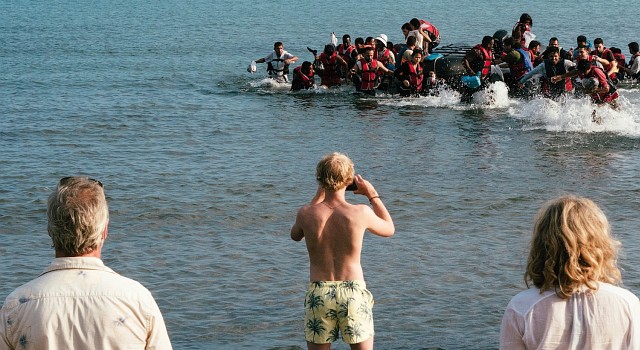 Für Familie Hennings aus Mannheim wird das abstrakte Theme "Flucht" durch ein Urlaubserlebnis allzu real.