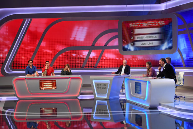 Das Studio von "Eine Liga für sich"
