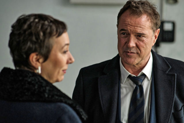 Erst Kollegen, dann Gegenspieler: Kommissarin Kirchner (Ursula Strauss) und Richter Jacobi (Sebsatian Koch)