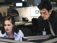 Christine Woods und John Cho
