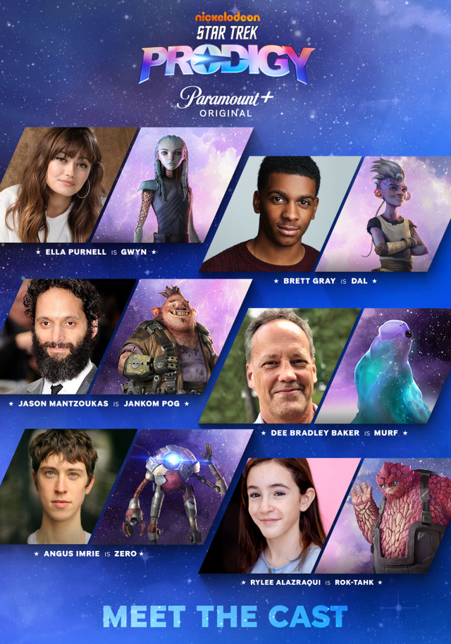 Die Charaktere von "Star Trek: Prodigy" und ihre Sprecher