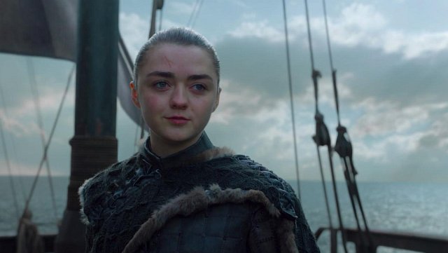 Arya (Maisie Williams) blickt optimistisch in die Zukunft