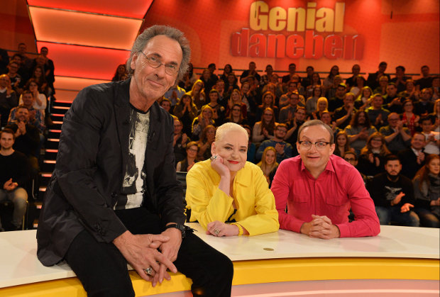 Das neue "Genial daneben"-Team: Hugo Egon Balder, Hella von Sinnen und Wigald Boning