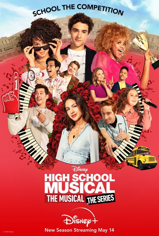 Poster zur zweiten Staffel von "High School Musical: Das Musical: Die Serie"