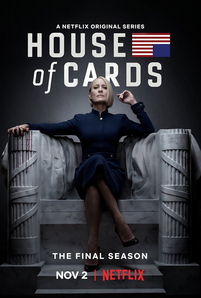 Poster zur sechsten Staffel von "House of Cards"