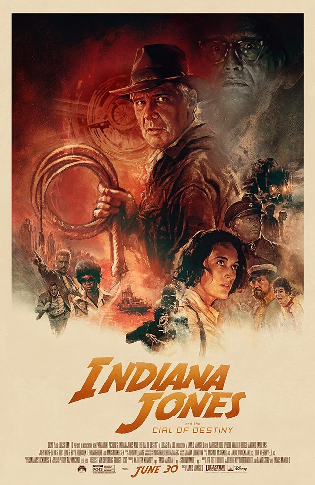 Poster zum fünften "Indiana Jones"-Film