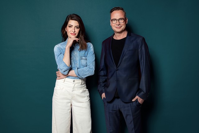 Linda Zervakis und Matthias Opdenhövel
