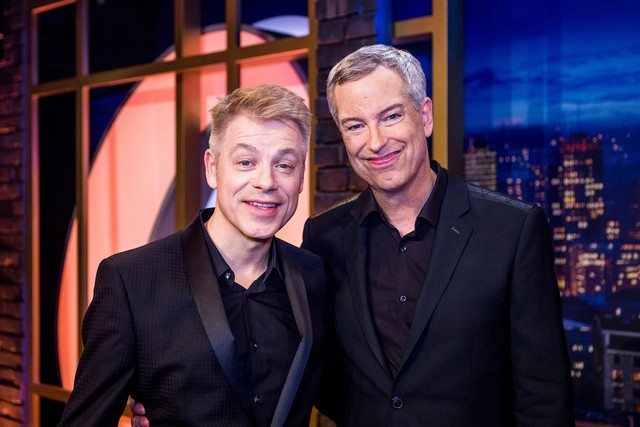 Michael Mittermeier mit Thomas Hermanns