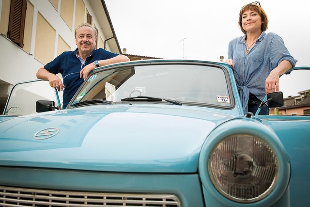 Wolfgang Stumph und Claudia Schmutzler in der Doku "Go Trabi Go Forever"