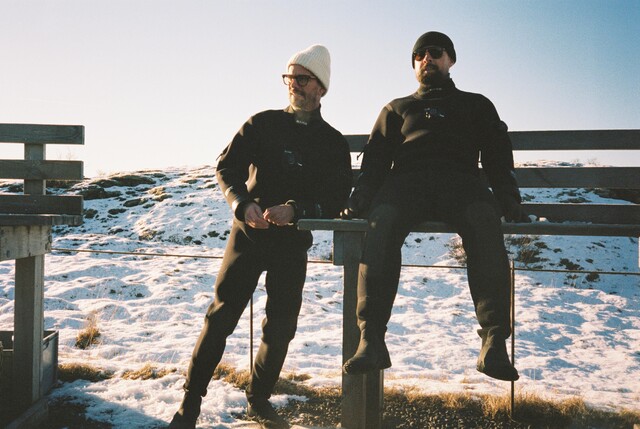 Das Entertainer-Duo auf Reisen in Island
