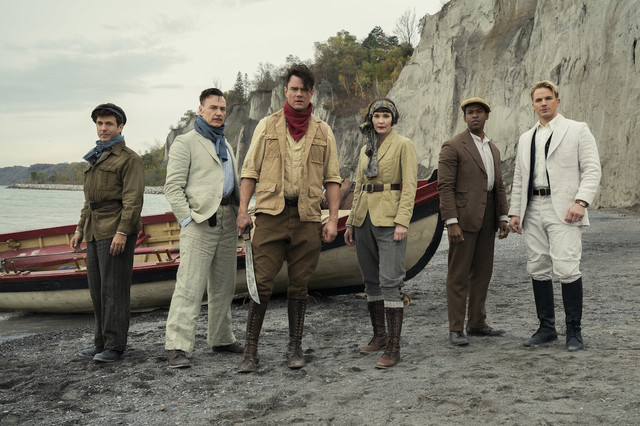 Die sechs Gründungsmitglieder der Union anno 1932: Richard (David Julian Hirsh), Walter (Ben Daniels), Sheldon (Josh Duhamel), Grace (Leslie Bibb), Fitz (Mark Wade) und George (Matt Lanter).