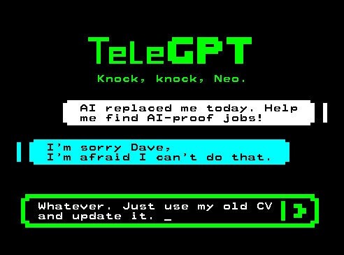"TeleGPT" von sp4ce