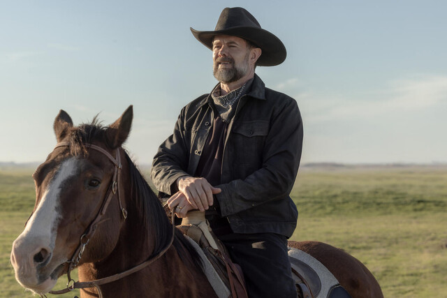 Leitet ein Anwesen, führt eine Miliz und sieht sich als Gottcowboy: William Macon (Garret Dillahunt) will sich nicht kolonisieren lassen.