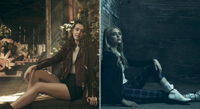 Ungleiche Schwestern: Josie (Kaylee Bryant) und Lizzie Saltzman (Jenny Boyd)