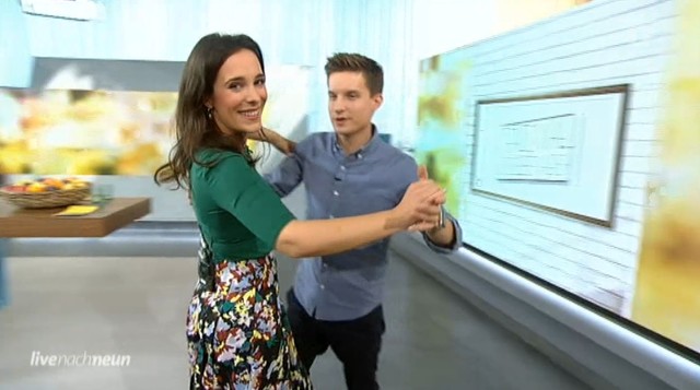 Vom Blind Date zum Walzer: Tim und Alina in einer ihrer ersten
