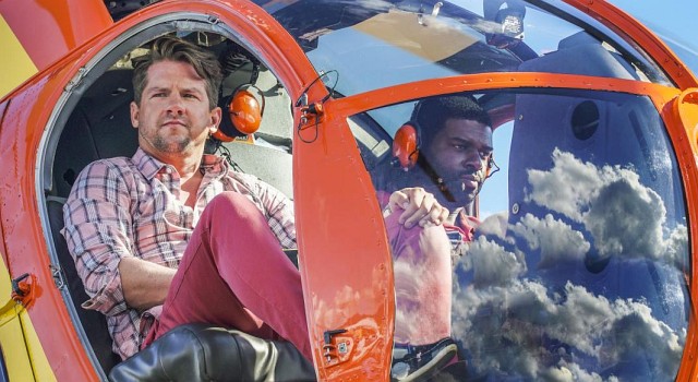 Die blasse Kavallerie: Rick (Zachary Knighton) und TC (Stephen Hill)