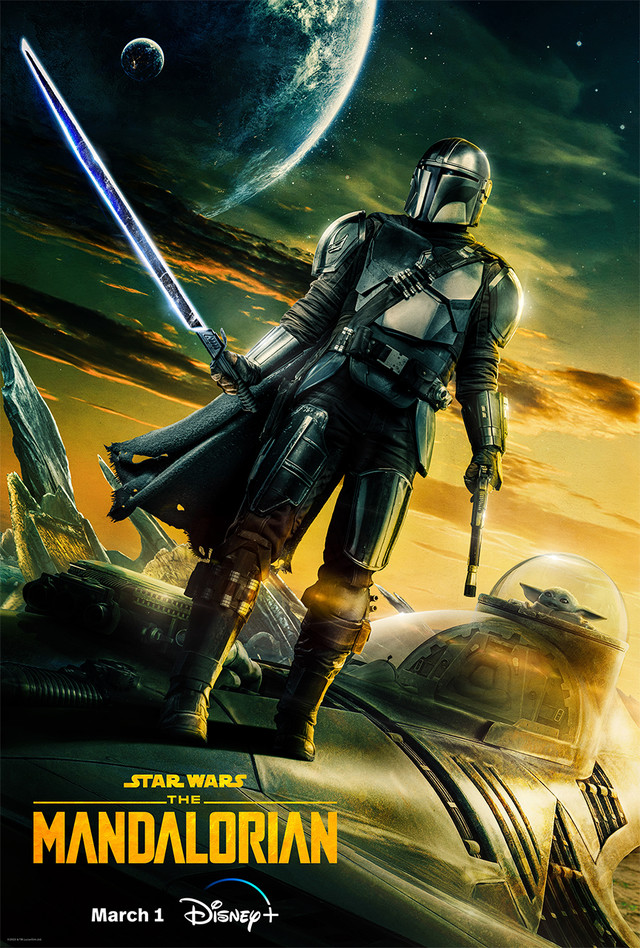 Poster zur dritten Staffel von "The Mandalorian"