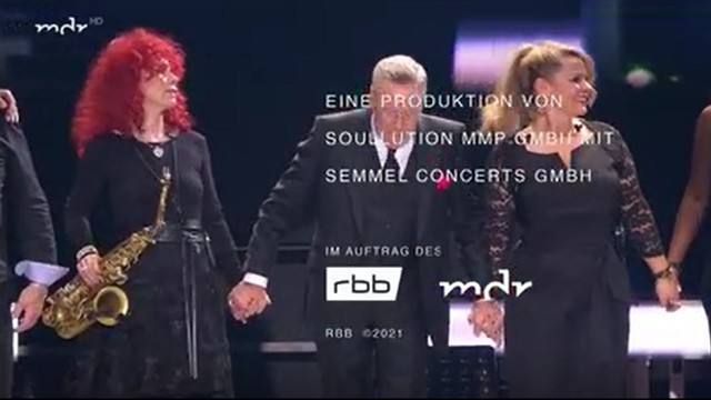 Screenshots der MDR-Übertragung