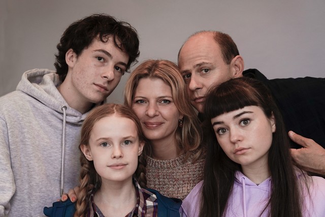 Mirella Schulze und ihre Familie
