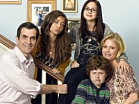 Ty Burrell, Sarah Hyland, Ariel Winter, Nolan Gould und Julie Bowen