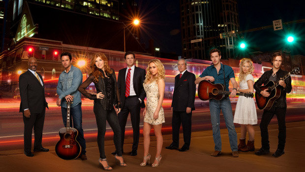 Das "Nashville"-Ensemble - im Vordergrund: Connie Britton und Hayden Panettiere