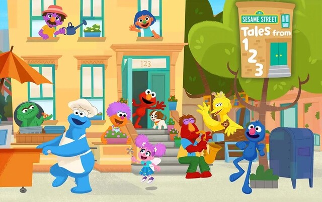 Die neue Animationsserie "Tales from 123" innerhalb der "Sesame Street"
