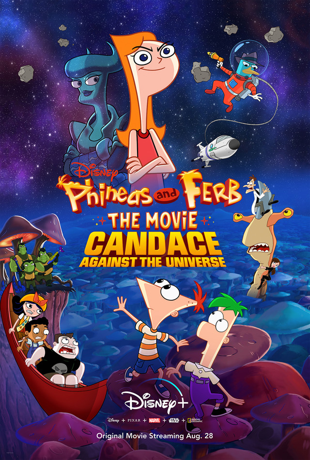 Filmposter zu "Phineas und Ferb - Der Film: Candace gegen das Universum"