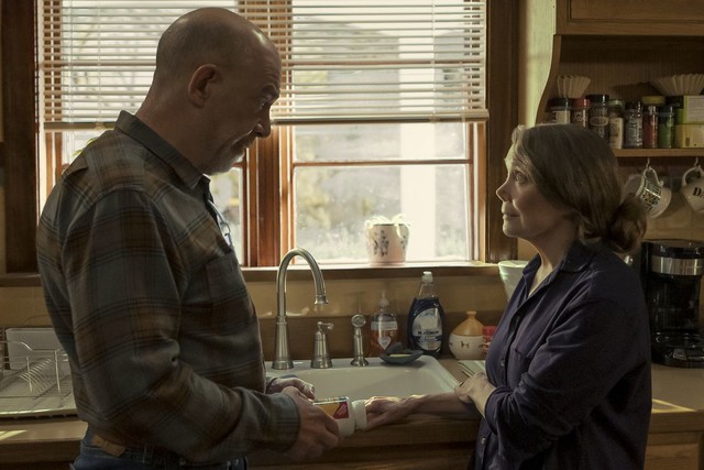 In großer Liebe verbunden, aber nicht immer einer Meinung: Franklin (J.K. Simmons) und Irene (Sissy Spacek)