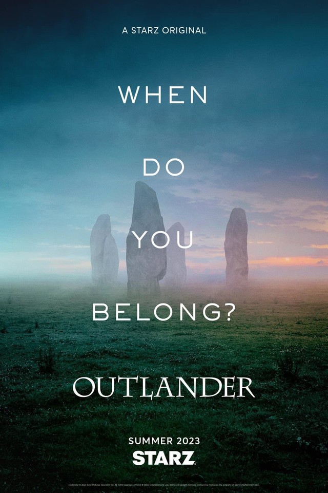 Poster zur siebten Staffel von "Outlander"