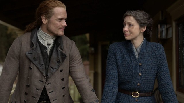 Was hält die Zukunft für Jamie (Sam Heughan) und Claire (Caitriona Balfe) bereit?