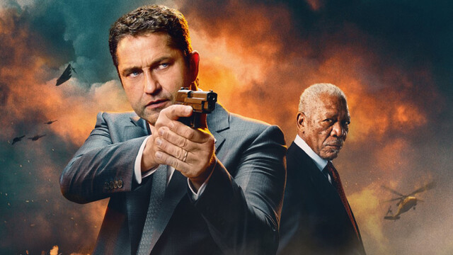 Gerard Butler mit Morgan Freeman in "Angel Has Fallen"