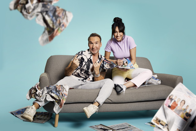 Jochen Bendel und Melissa Khalaj präsentieren "Promi Big Brother - Die Late Night Show"