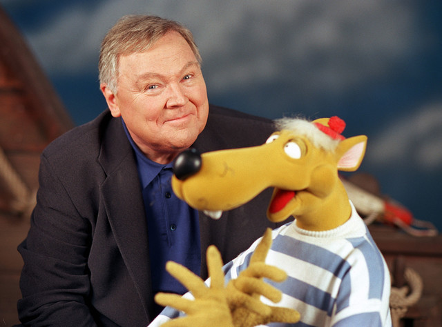 Edgar Hoppe mit Hein Blöd