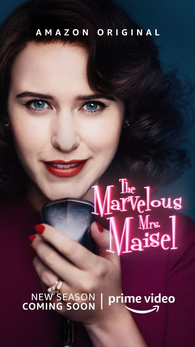 Key Art zur vierten Staffel von "Die wunderbare Mrs. Maisel"