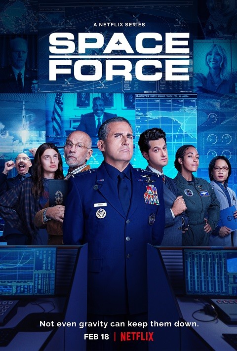 Promo-Poster zur zweiten Staffel von "Space Force"