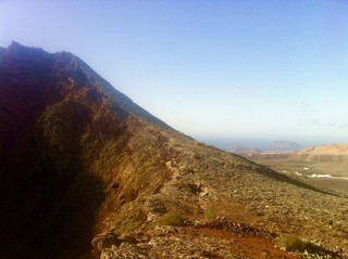 Kurz vor Lunopolis - am Kraterrand des Monte Corona