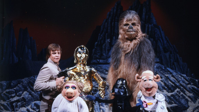 "Muppet Show" meets "Star Wars": Mit Gaststar Mark Hamill kam eines der schrägsten Crossover aller Zeiten