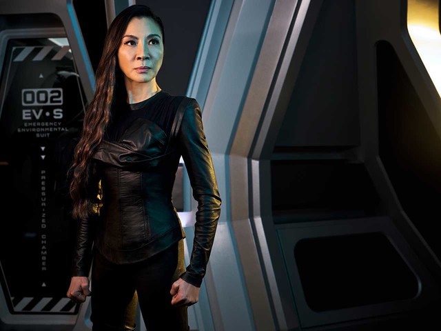 Michelle Yeoh als Imperatorin Philippa Georgiou.